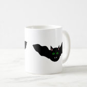 Chat Vampire face chauve Halloween Mug (Devant droit)