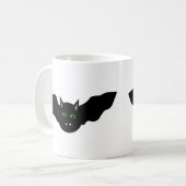 Chat Vampire face chauve Halloween Mug (Devant gauche)