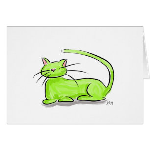 Chat vert
