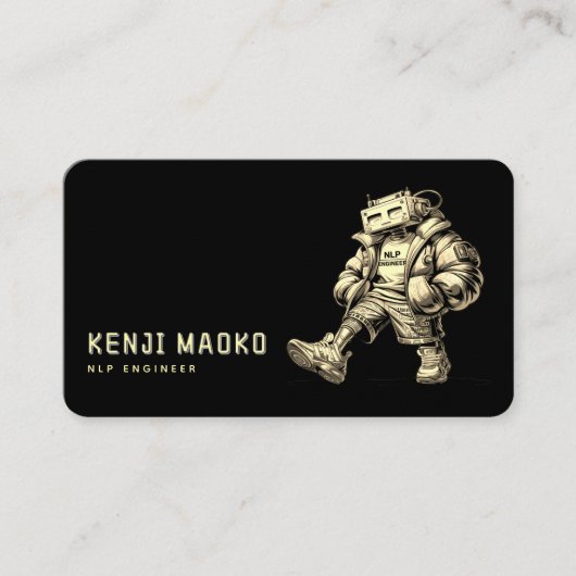 🤖Chatbot ontwikkelaar Conversational AI Engineer  Visitekaartje (Voorkant)