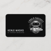 🤖Chatbot ontwikkelaar Conversational AI Engineer  Visitekaartje (Voorkant)