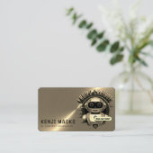 🤖Chatbotontwikkelaar Conversatie AI-ingenieur NLP Visitekaartje (Staand voorkant)