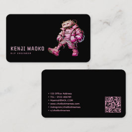 🤖Chatbotontwikkelaar Conversatie AI-ingenieur NLP Visitekaartje