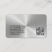 🤖Chatbotontwikkelaar Conversatie AI-ingenieur NLP Visitekaartje (Achterkant)