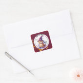 Chateau Aquarelle Cute Kitten Happy Sticker Hallow (Enveloppe)