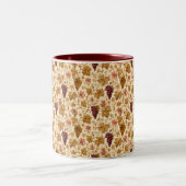 Château Bordeaux Botanical Grapes Mug (Centre)