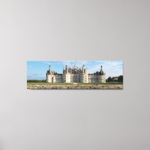 Chateau Chambord Canvas Afdruk