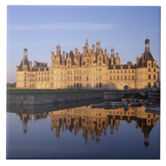 Chateau Chambord, Loire Valley, Frankrijk Tegeltje (Voorkant)