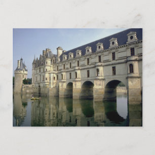 Chateau, Chenonceau, Indre/Loir, Frankrijk Briefkaart