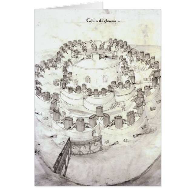 Château dans le Downes, 1539 (Devant)