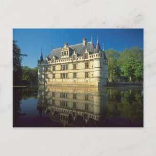Chateau de Azay-le-Rideau, Indre-et-Loire, Briefkaart