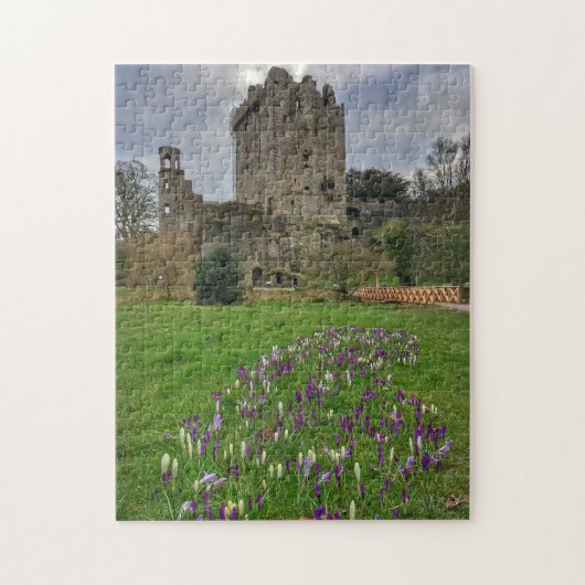 Château de Blarney au printemps, Irlande Puzzle (Vertical)