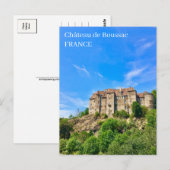 Château de Boussac Château France Carte postale (Devant / Derrière)