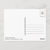 Château de Boussac Château France Carte postale (Dos)