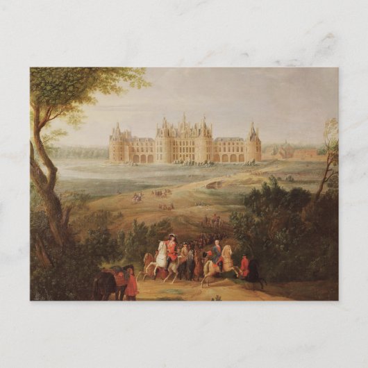 Chateau de Chambord, 1722 Briefkaart (Voorkant)