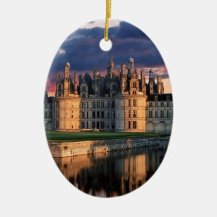 chateau de chambord Castle, Loire Valley, Frankrij Keramisch Ornament