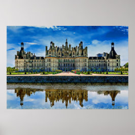 Chateau de Chambord, Frankrijk. Poster