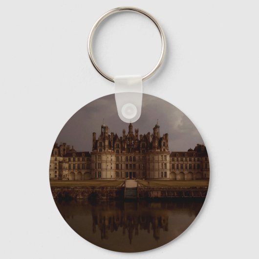 Château de Chambord (Kasteel van Chambord) Sleutelhanger (Voorkant)