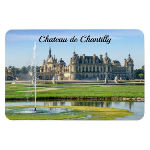 Chateau de Chantilly en Le Notre Garden - Frankrij Magneet