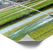 Chateau de Chantilly en Le Notre Garden - Frankrij Poster (Hoek)