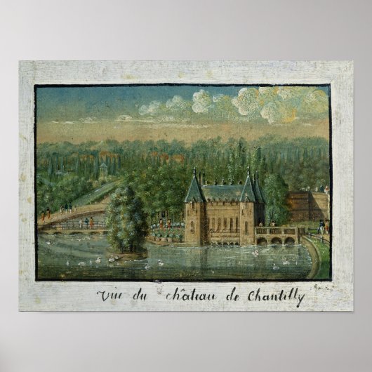Chateau de Chantilly Poster (Voorkant)