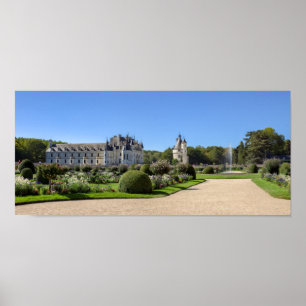 Chateau de Chenonceau in de Loire Valley - Frankri Poster