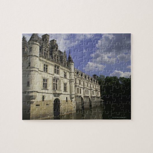 Chateau de Chenonceau in Frankrijk Legpuzzel (Horizontaal)