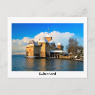 Chateau De Chillon Briefkaart