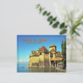 Château de Chillon Briefkaart (Staand voorkant)