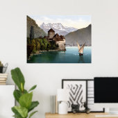 Château de Chillon Poster (Thuiskantoor)