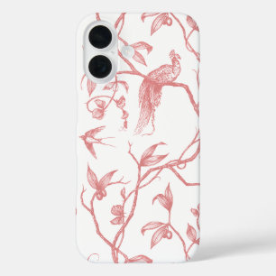 Château de Colombe Peacock toile coque iphone