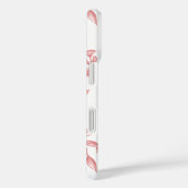 Chateau de Colombe Peacock toile iPhone case (Achterkant / Rechts)