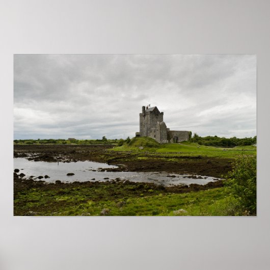 Château de Dunguaire, affiche d'Irlande (Devant)