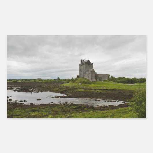 Château de Dunguaire, autocollant rectangulaire de (Devant)