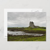 Château de Dunguaire, carte postale irlandaise (Devant / Derrière)