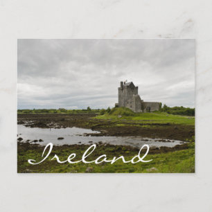 Château de Dunguaire, Carte postale texte Irlande