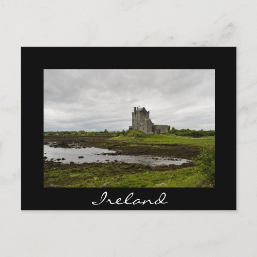 Château de Dunguaire, Irlande carte postale en tex (Devant)
