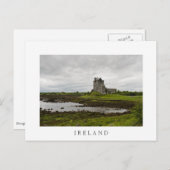 Château de Dunguaire, Irlande Carte postale texte  (Devant / Derrière)