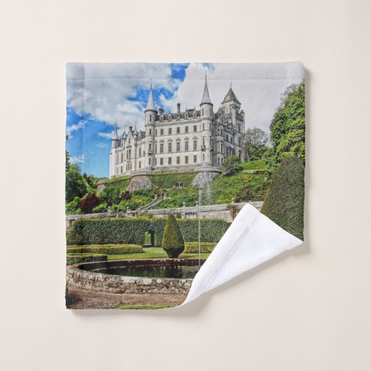 Château de Dunrobin photo d'architecture (Gant de toilette)