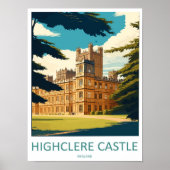 Château de Highclere Impression d'art mural de voy (Devant)