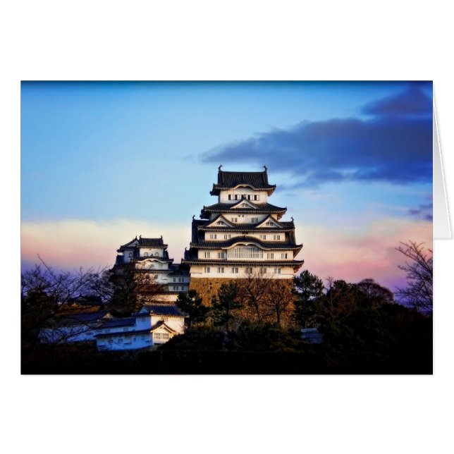 Château de Himeji à Sunrise (Devant horizontal)