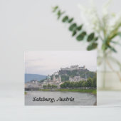 Château de Hohensalzburg, carte postale de (Debout devant)