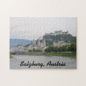 Château de Hohensalzburg, puzzle de Salzbourg, (Horizontal)