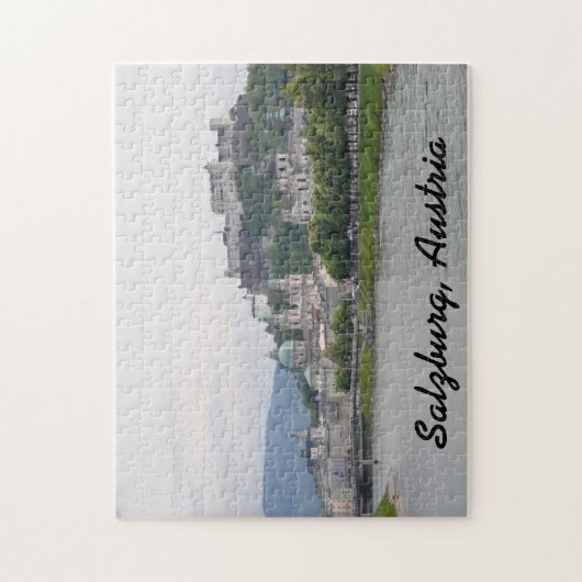 Château de Hohensalzburg, puzzle de Salzbourg, (Vertical)