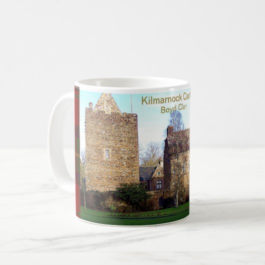 Château de Kilmarnock - Boyd Clan Coffee Mug (Devant gauche)