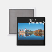 Château de Mir Bélarus Architecture Paysage Aimant (Recto/Verso)