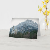 Château de Neuschwanstein - Allemagne - carte de (Fleur jaune)