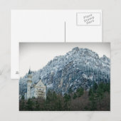 Château de Neuschwanstein - Allemagne - Carte post (Devant / Derrière)