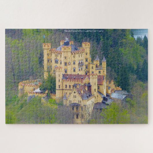 Château de Neuschwanstein Allemagne. Puzzle (Horizontal)
