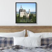 Château de Neuschwanstein et toile allemande (Insitu(Chambre))